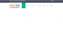 Desktop Screenshot of hacks4humanity.com